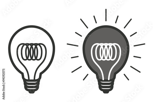 ampoule picto vecteurs idée 6