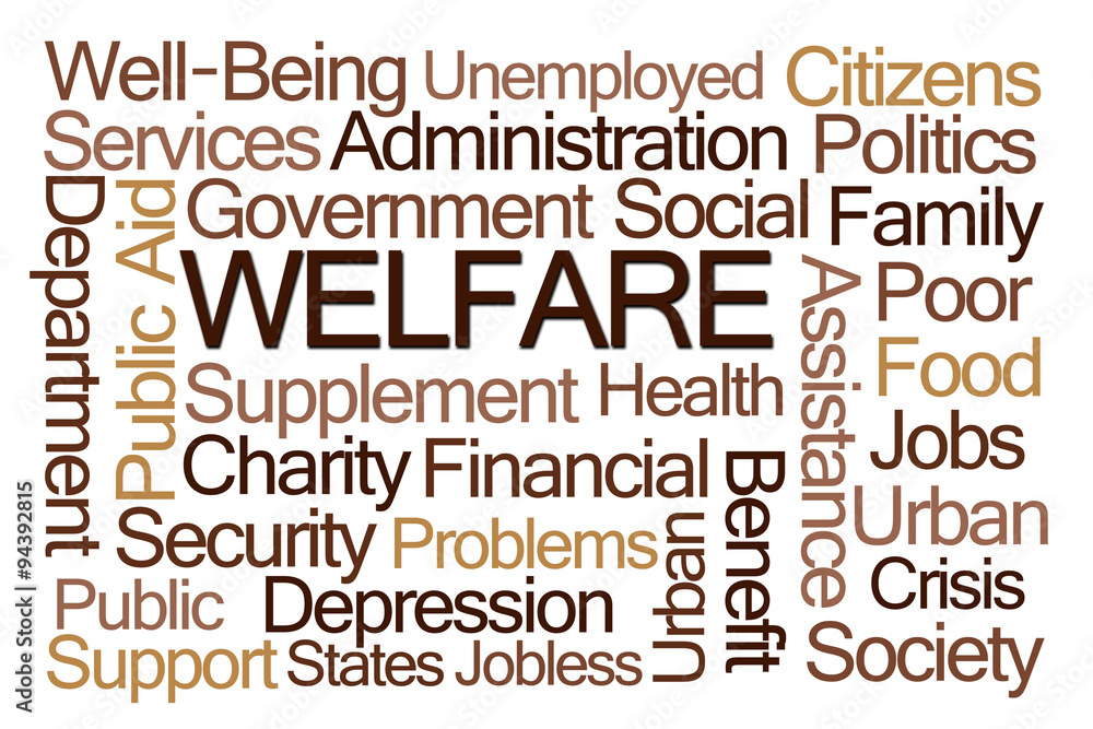 Welfare Word Cloud