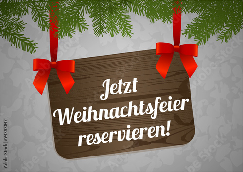 Jetzt Weihnachtsfeier reservieren