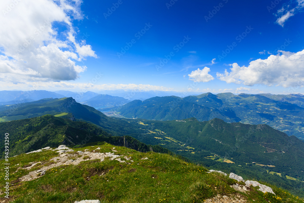 Naklejka premium Mountain panorama, Italy