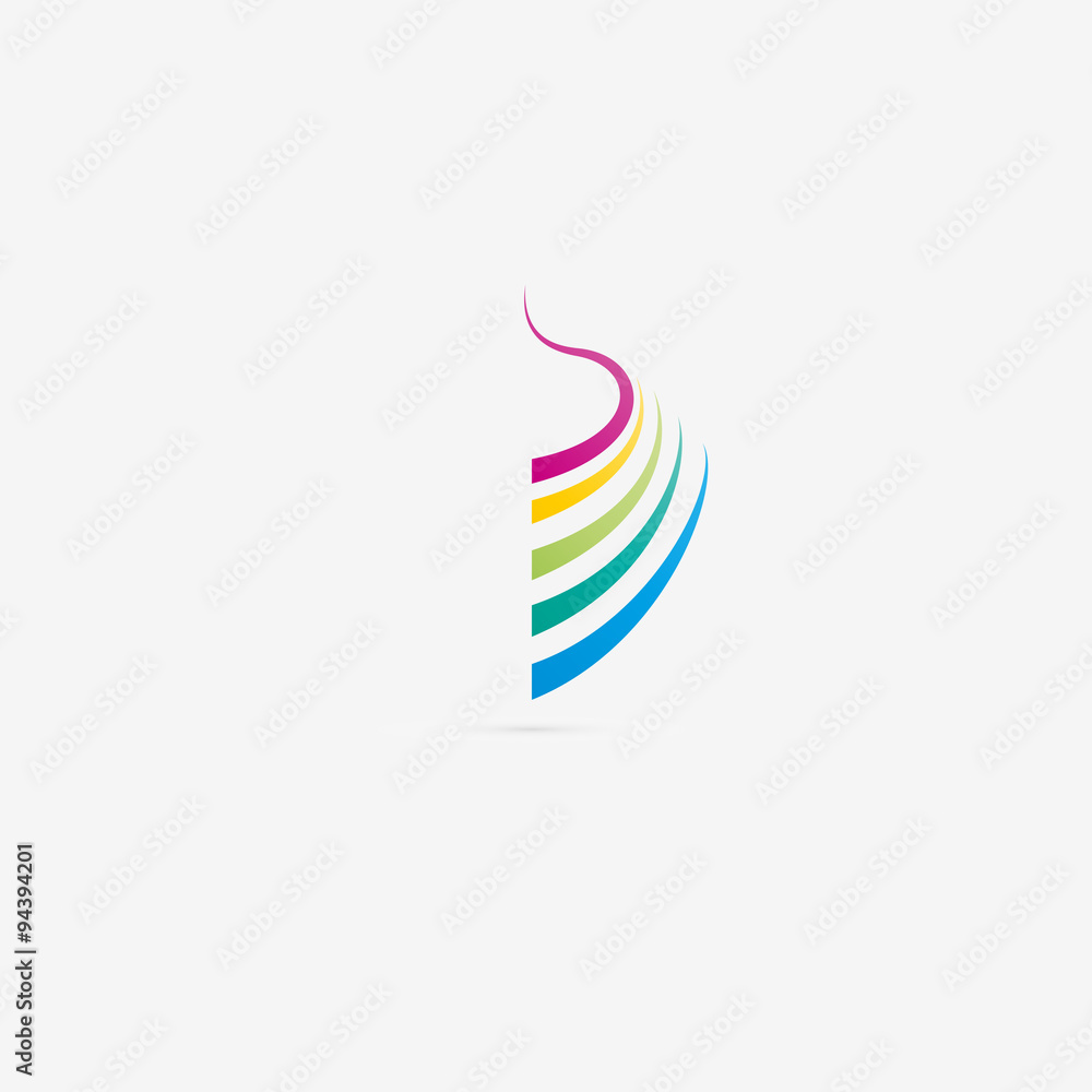 Naklejka premium fond abstrait