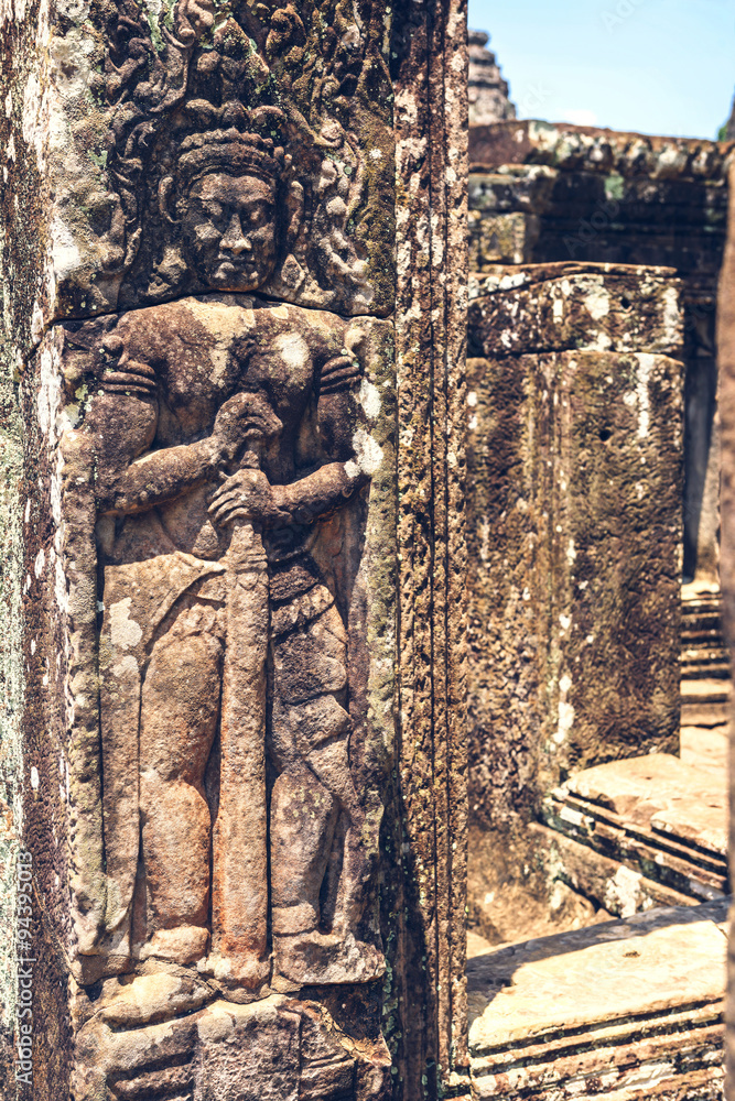 Ruins of Angkor Thom in Cambodia Ruins of Angkor Thom in Cambodia