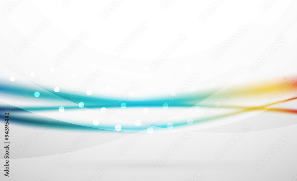Colorful wave line, abstract background with light and shadow effects Colorful wave line, abstract background with light and shadow effects