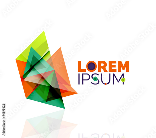 Logo, abstract geometric business icon Free Download Logo, abstract geometric business icon - GFXLoad