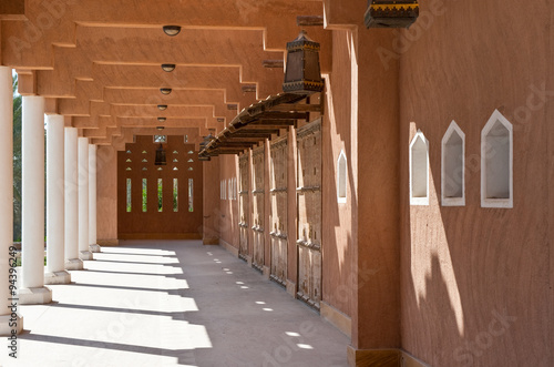 Saudi Arabia,a rebuilt palace in Dir'Aijah, the ancient kingdom capital, in R...