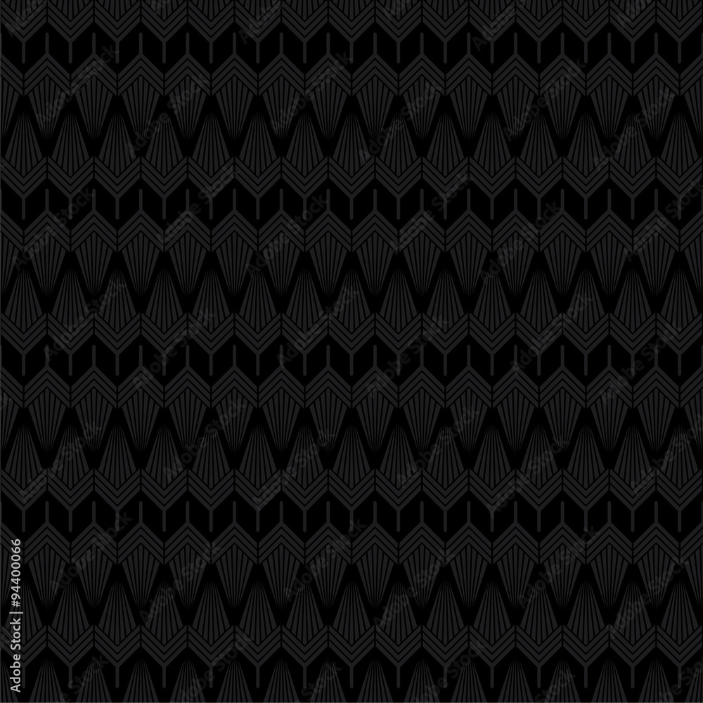 creative shape design pattern in black background vector
