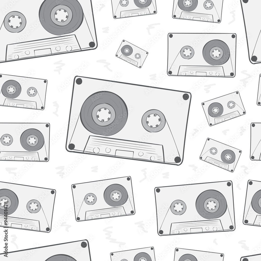 Seamless audio cassettes Seamless audio cassettes