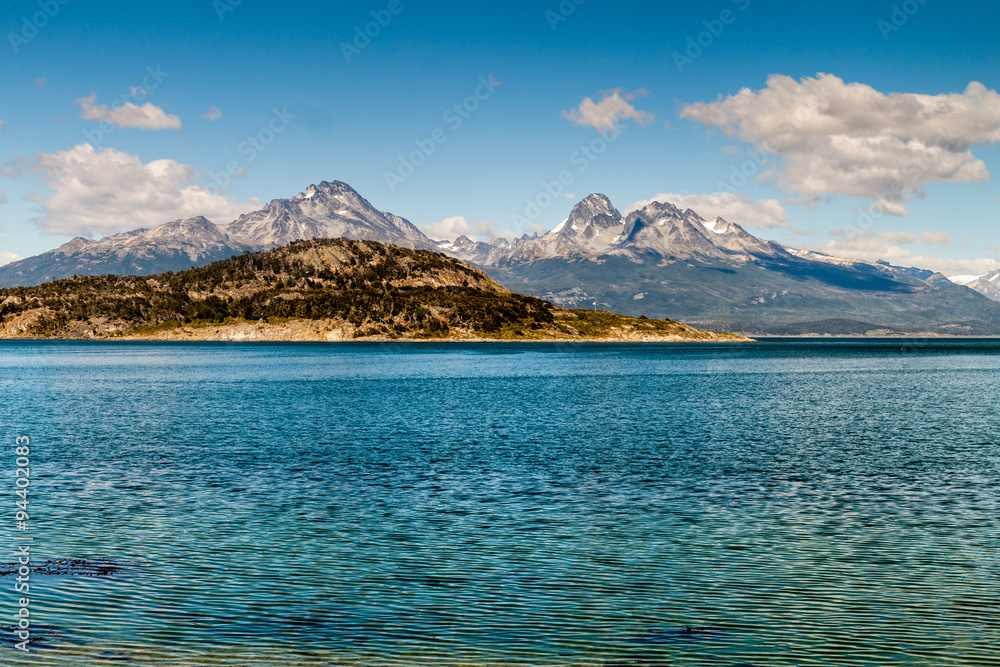 Lapataia bay in National Park Tierra del Fuego, Argentina Lapataia bay in National Park Tierra del Fuego, Argentina