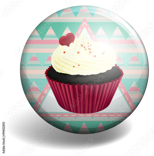 Cupcake on the badge