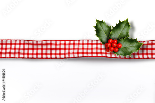 Karoband mit Stechpalme