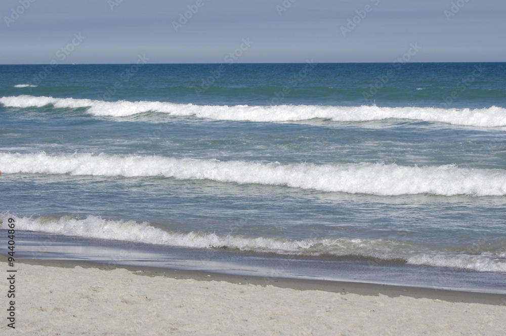 Ocean wave at beach