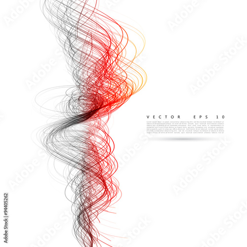 Vector abstract smoke background.