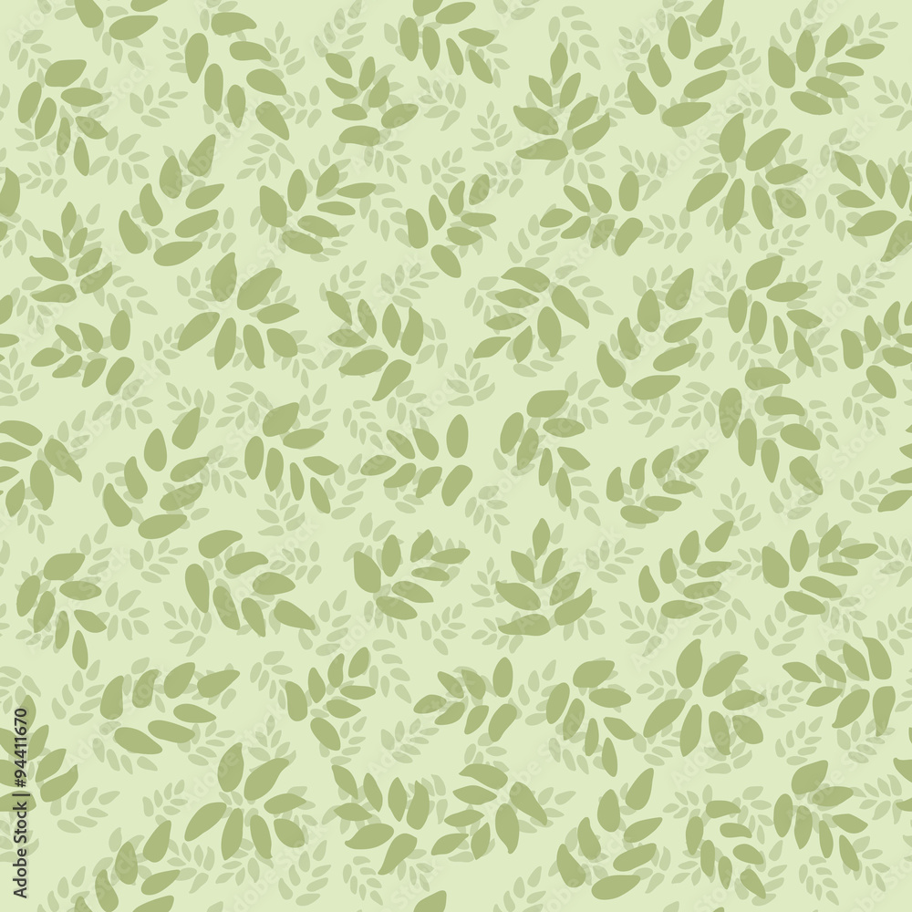 Seamless pattern with leaves Seamless pattern with leaves