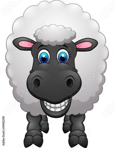Cute sheep cartoon