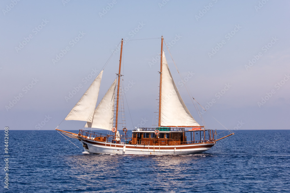 Fototapeta premium Sailing ship