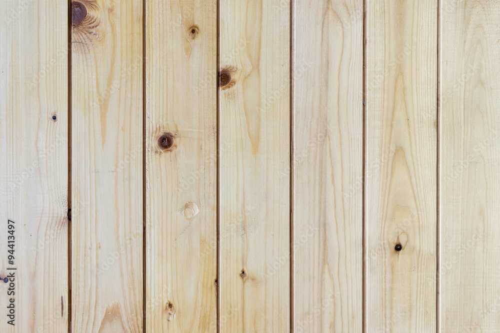 Naklejka premium Pine wood wall texture