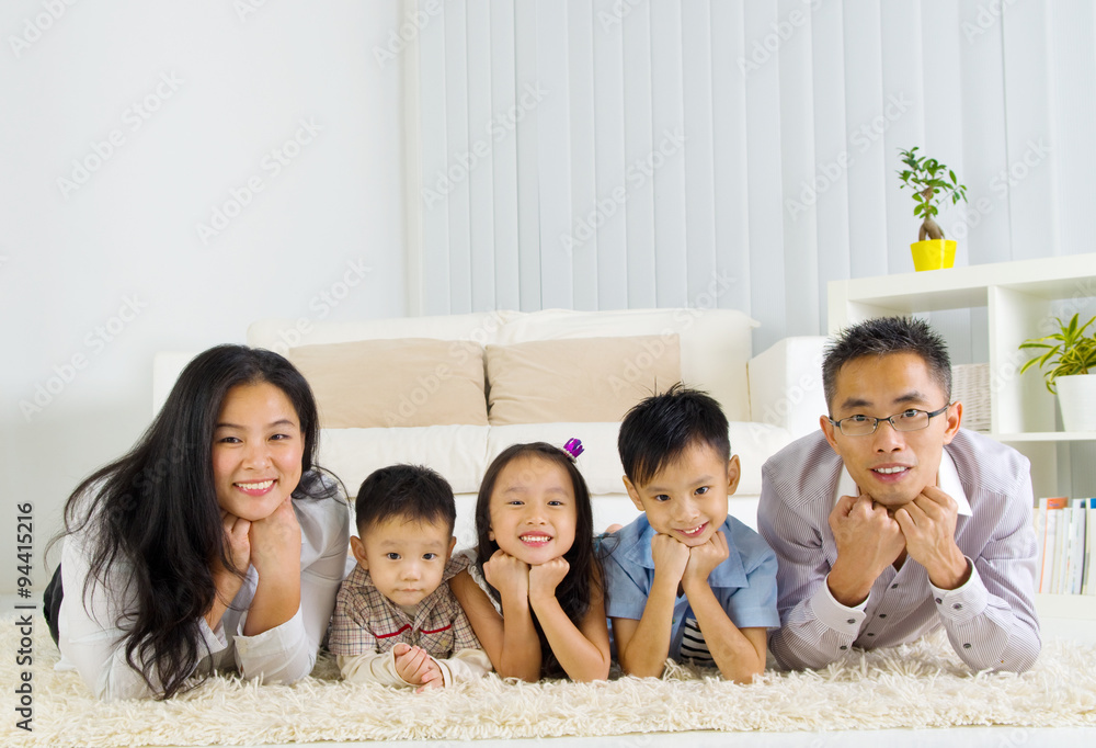 asian family