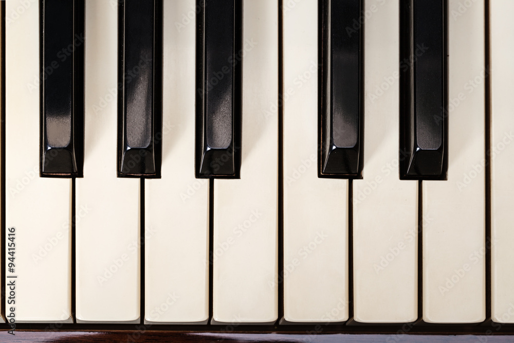 close-up of piano keys close-up of piano keys