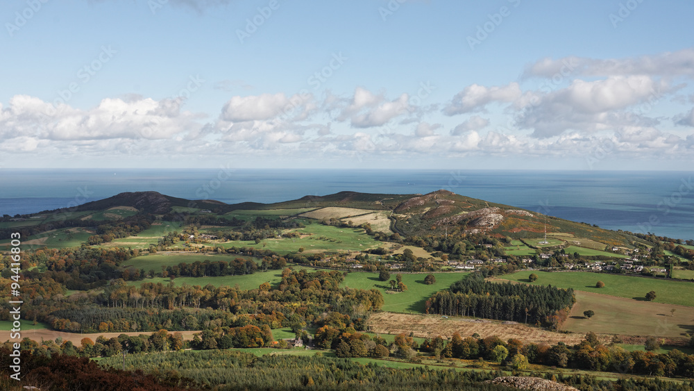 Obraz premium Bray Head and Irish Sea 