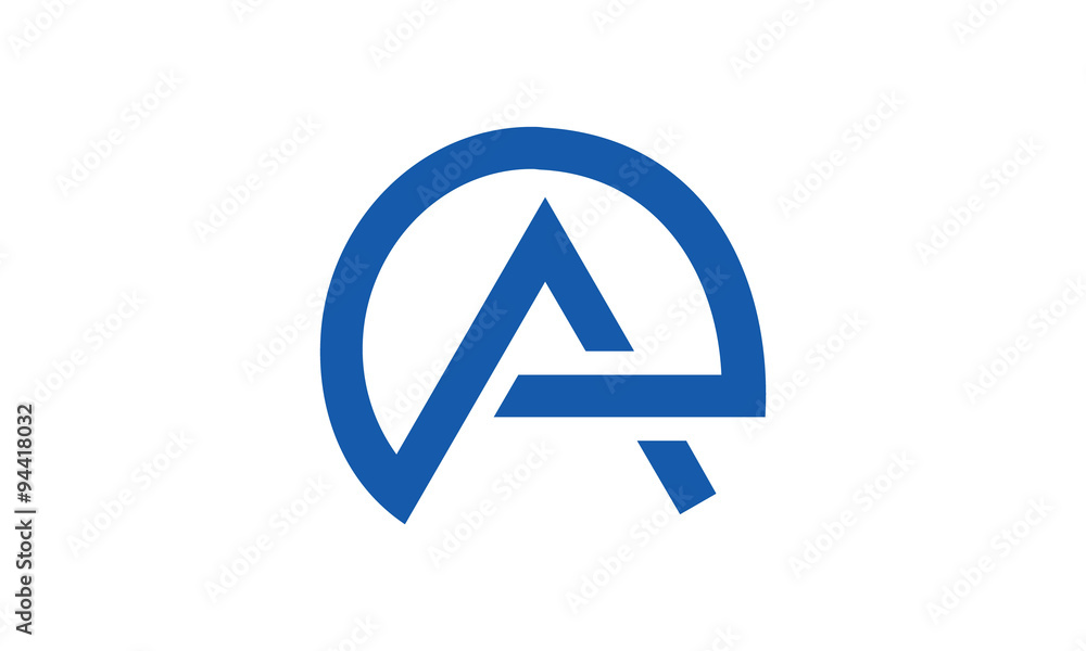 Letter A hat vector logo Letter A hat vector logo