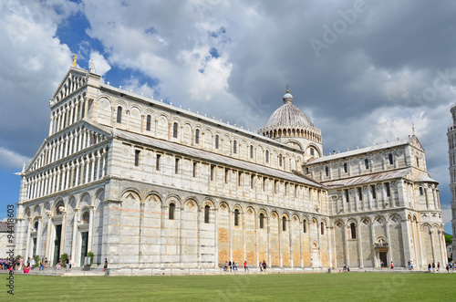 The cathedral of Pisa, Italy