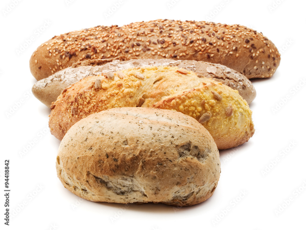 Bread on white Bread on white