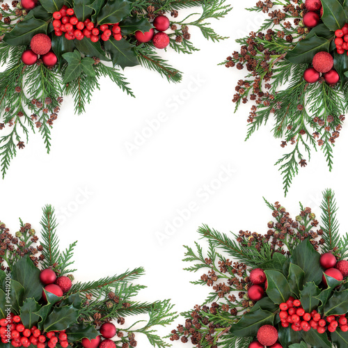 Christmas Decorative Border