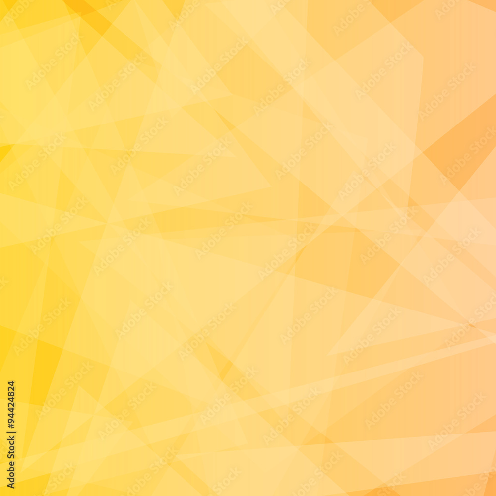 Vector : Abstract shapes on orange background Vector : Abstract shapes on orange background