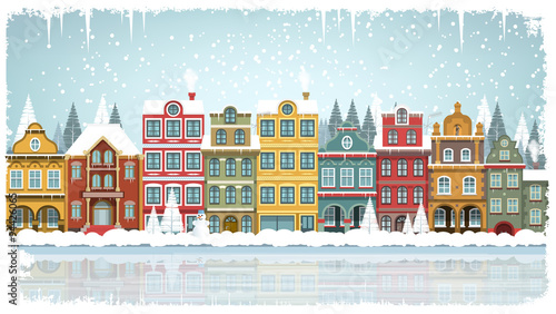 Old houses (Winter)