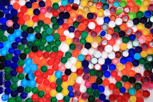 Wallpaper Mural color plastic caps Torontodigital.ca
