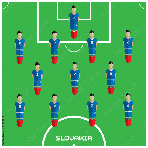 Computer game Slovakia Football club player