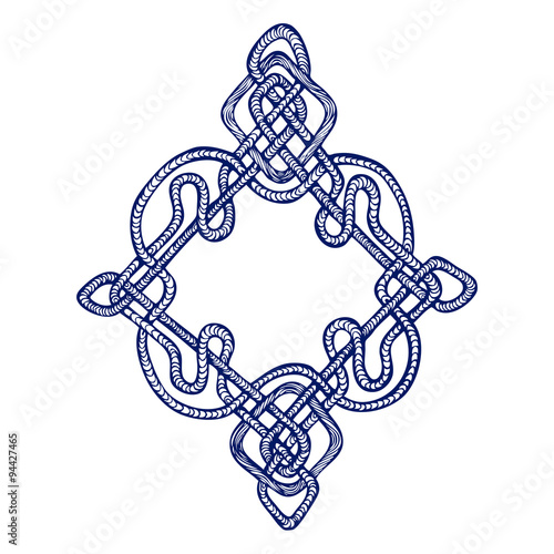 Infinite Knot Ink Drawing