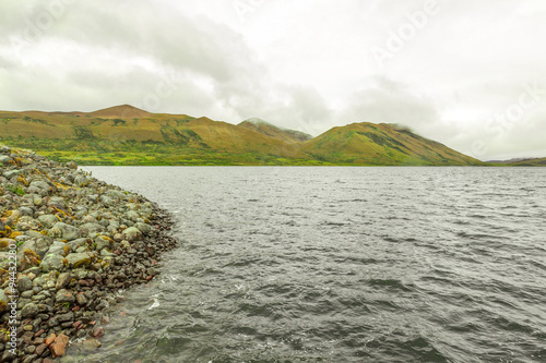 Explore the stunning natural beauty of Pisayambo Lagoon nestled within the biodiverse Llanganates National Park located amidst the majestic Andes Mountains of Ecuador