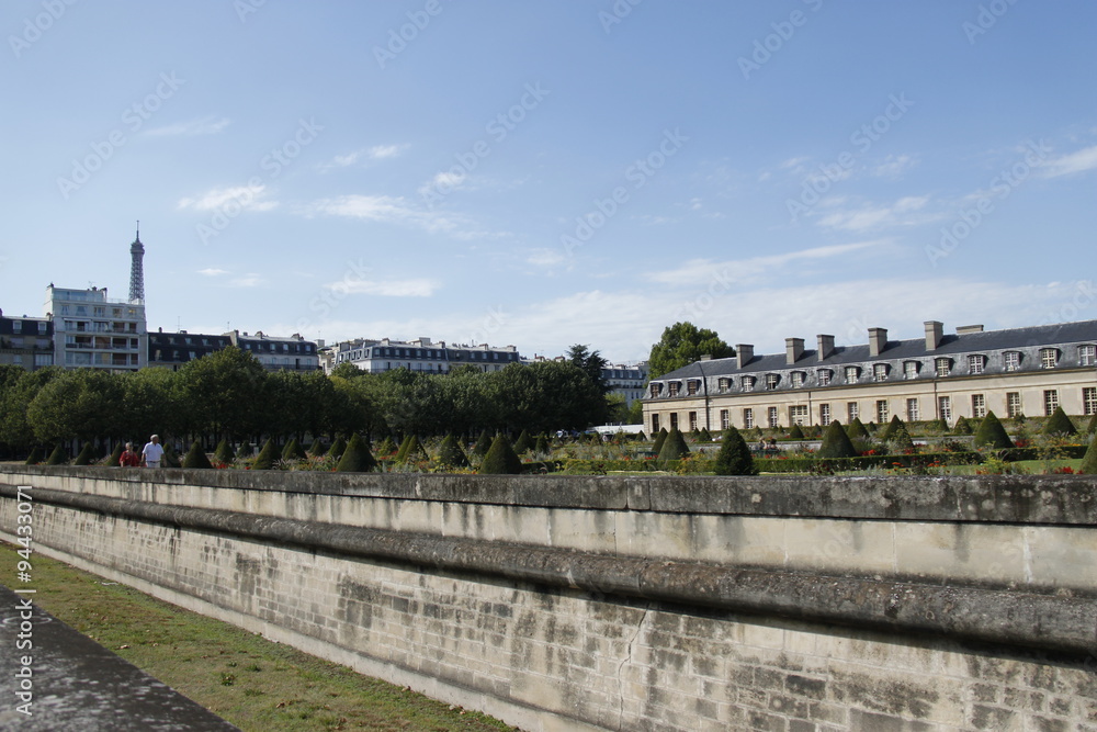 Jardin des Invalides à Paris
