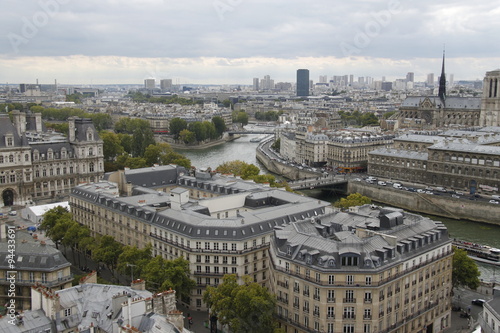 Panorama de Paris, vue depuis la Tour Saint Jacques