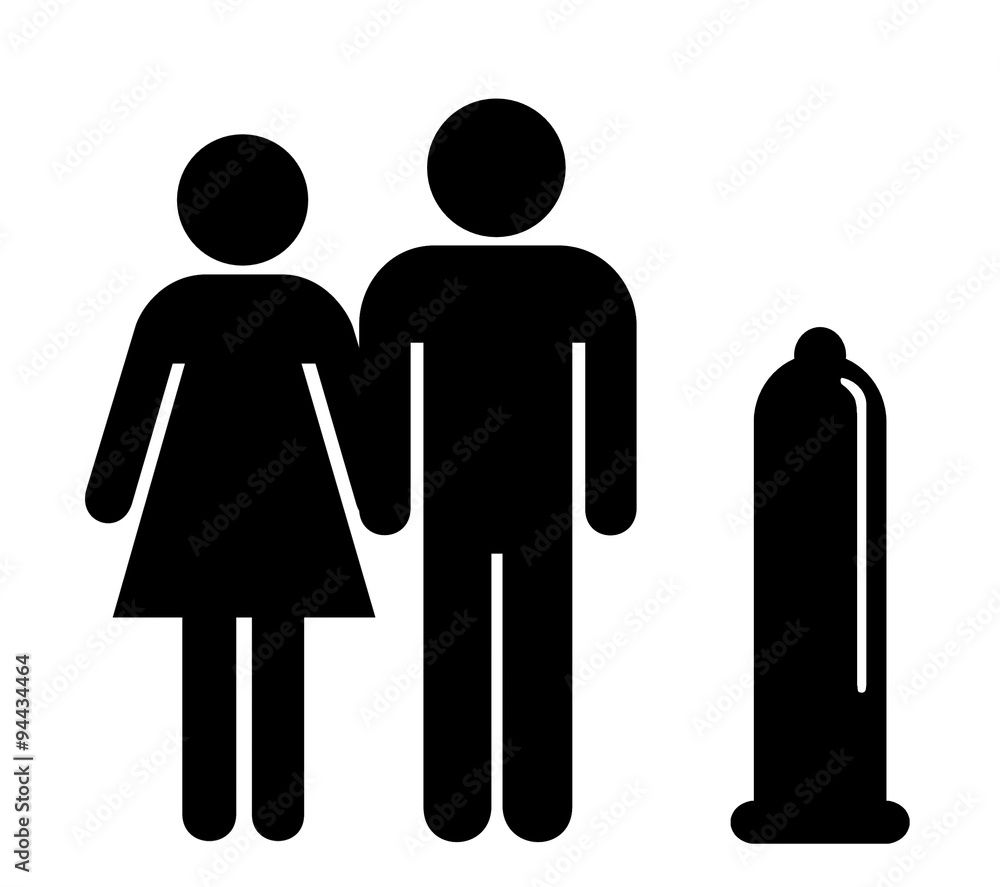 Préservatif et un couple Préservatif et un couple