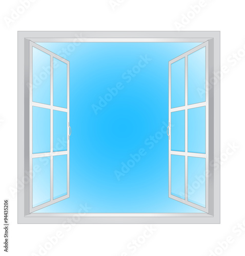 Windows-wide open window