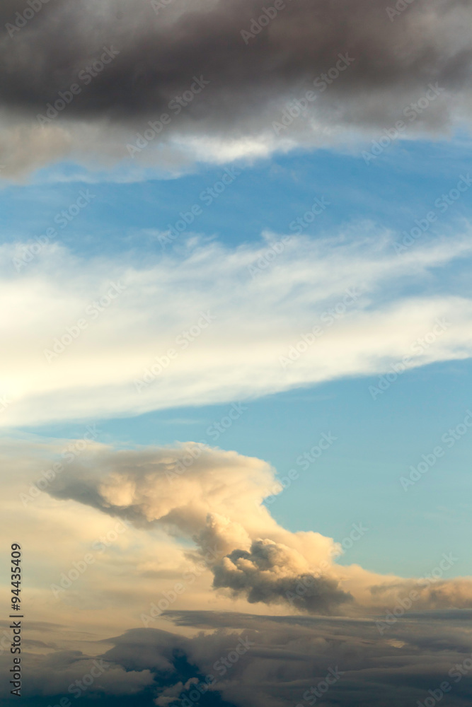 Naklejka premium Tungurahua volcano's significant eruption on February 1st 2014 left a lasting impact on Ecuador and South America drawing attention to its geological activity