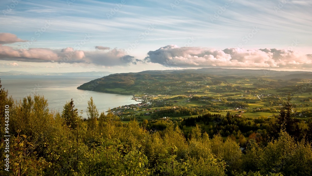 Norway, Leksvik - June 2015. Small village sunset. 4k time lapse footage. Norway, Leksvik - June 2015. Small village sunset. 4k time lapse footage.