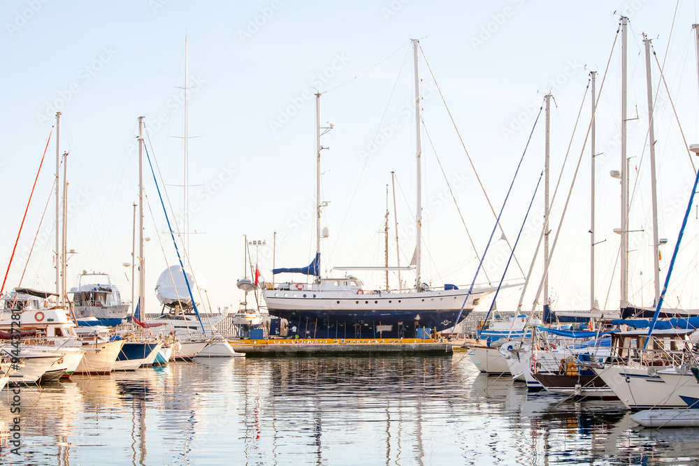 Experience top notch classic yacht restoration services inside our state of the art dry dock facility,ensuring exceptional quality and preservation.