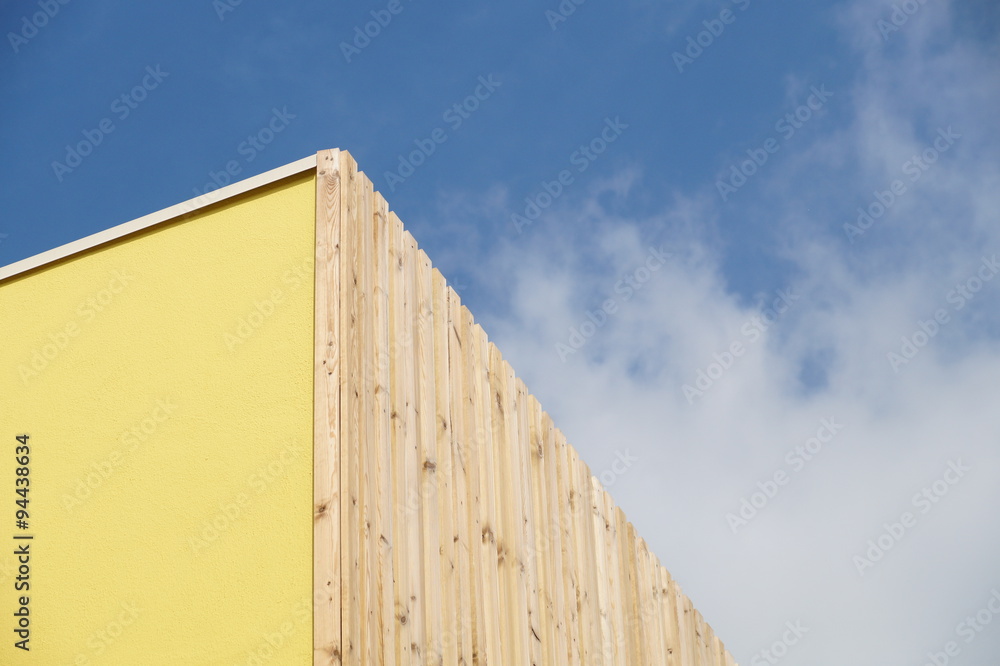 modern facade in perspective modern facade in perspective