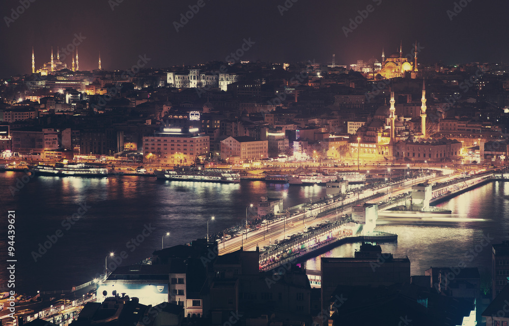 The view from Galata Tower, Istanbul.