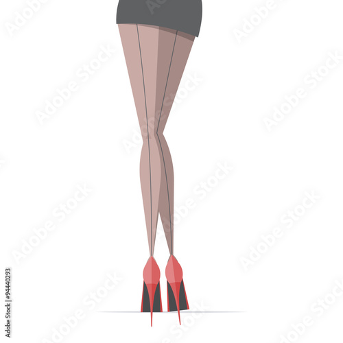 legs female back