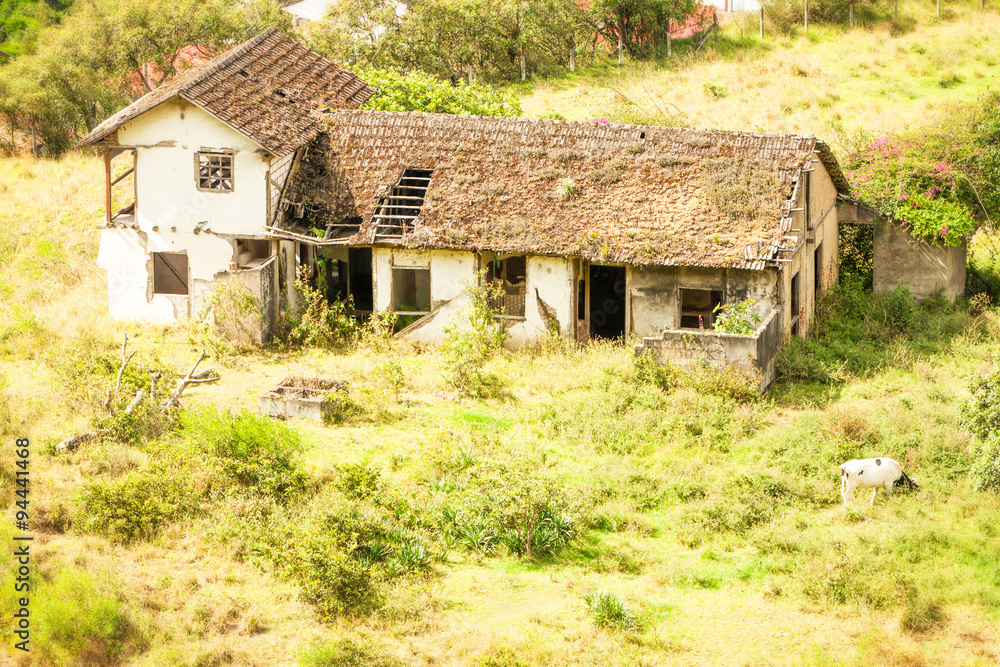 Abandoned Farmhouse In Andes Abandoned Farmhouse In Andes