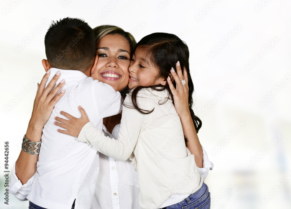 Hispanic Family Together Hispanic Family Together