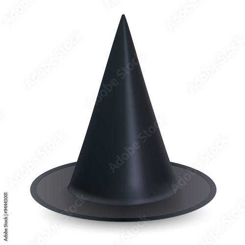 Tapered witch hat for Halloween