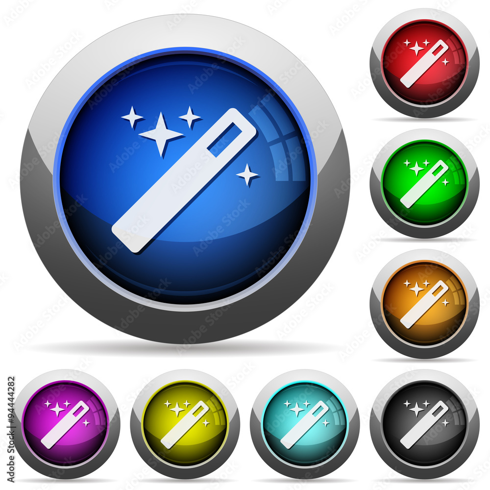 Magic wand button set Magic wand button set