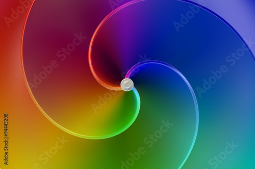 Abstract rainbow colors spiral background