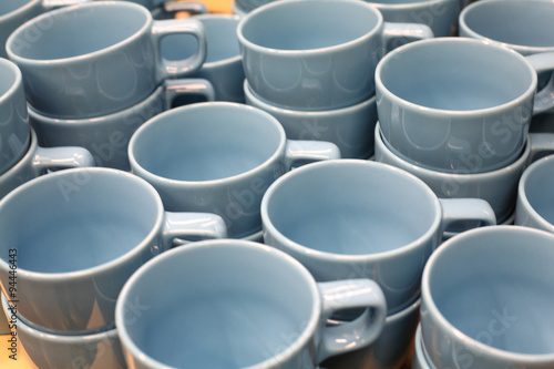 Blue cups