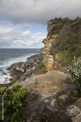North Head sea cliffs, Sydney